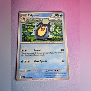 palpitoad - 020/086 (common) — pokemon: black bolt